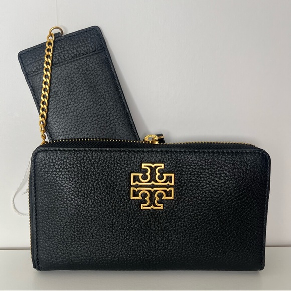 NWT Tory Burch wallet w/ detachable ID holder - Picture 4 of 14